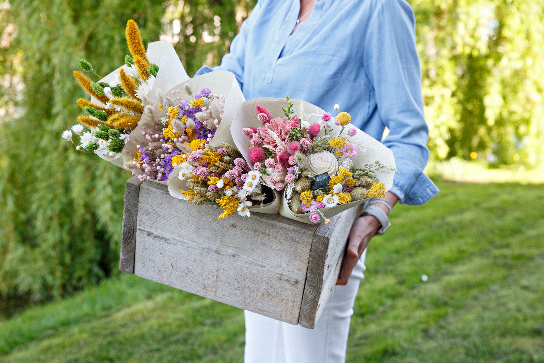 Hoa khô không chỉ đẹp mà còn bền vững